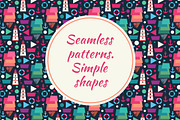 Decorative toys seamless patterns, a Pattern Graphic by Silmen (Thumbnail 1 of 4)