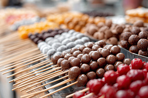 Assorted colorful chocolate candies, a Food & Drink Photo by MistyDay