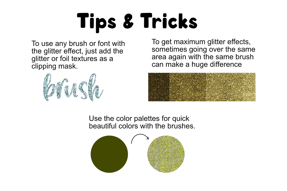 Glitter & Sparkle 1.0 for Procreate, a Brush Add-On by Design av MAD (Photo 9 of 10)
