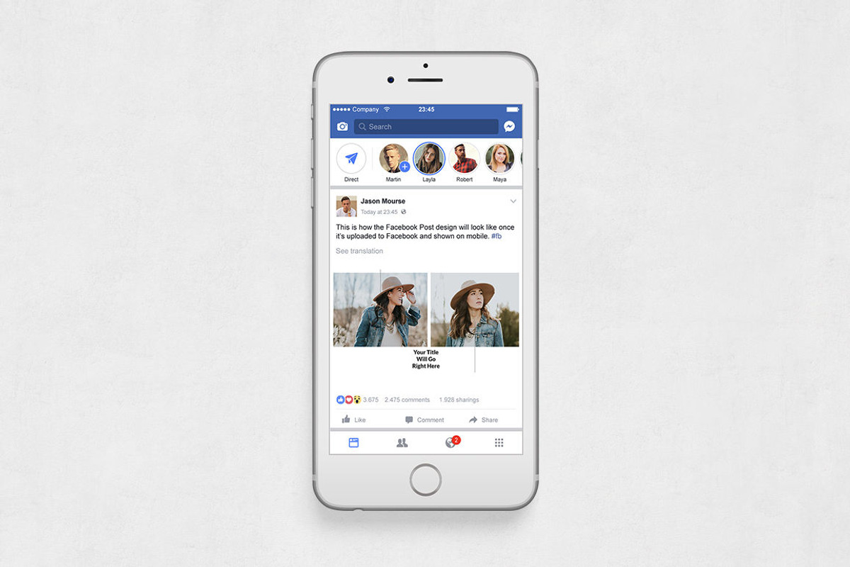 Lifestyle Facebook Posts, a Social Media Template by Social Corner Graphics (Photo 6 of 7)