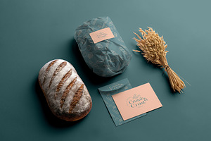 Bakery branding mockup