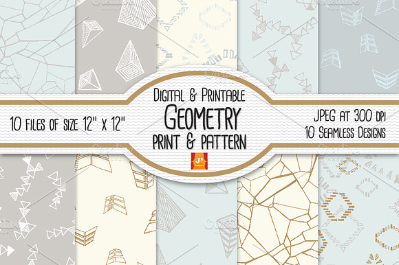 Geo Seamless Digital Paper