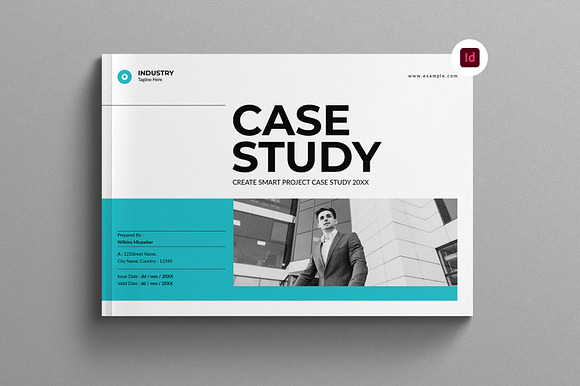 Case Study Brochure Template Landsca preview 8
