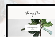 Minimal Wordpress Blog - TheWayIlive, a WordPress Template by LucaThemesCom (Thumbnail 1 of 5)