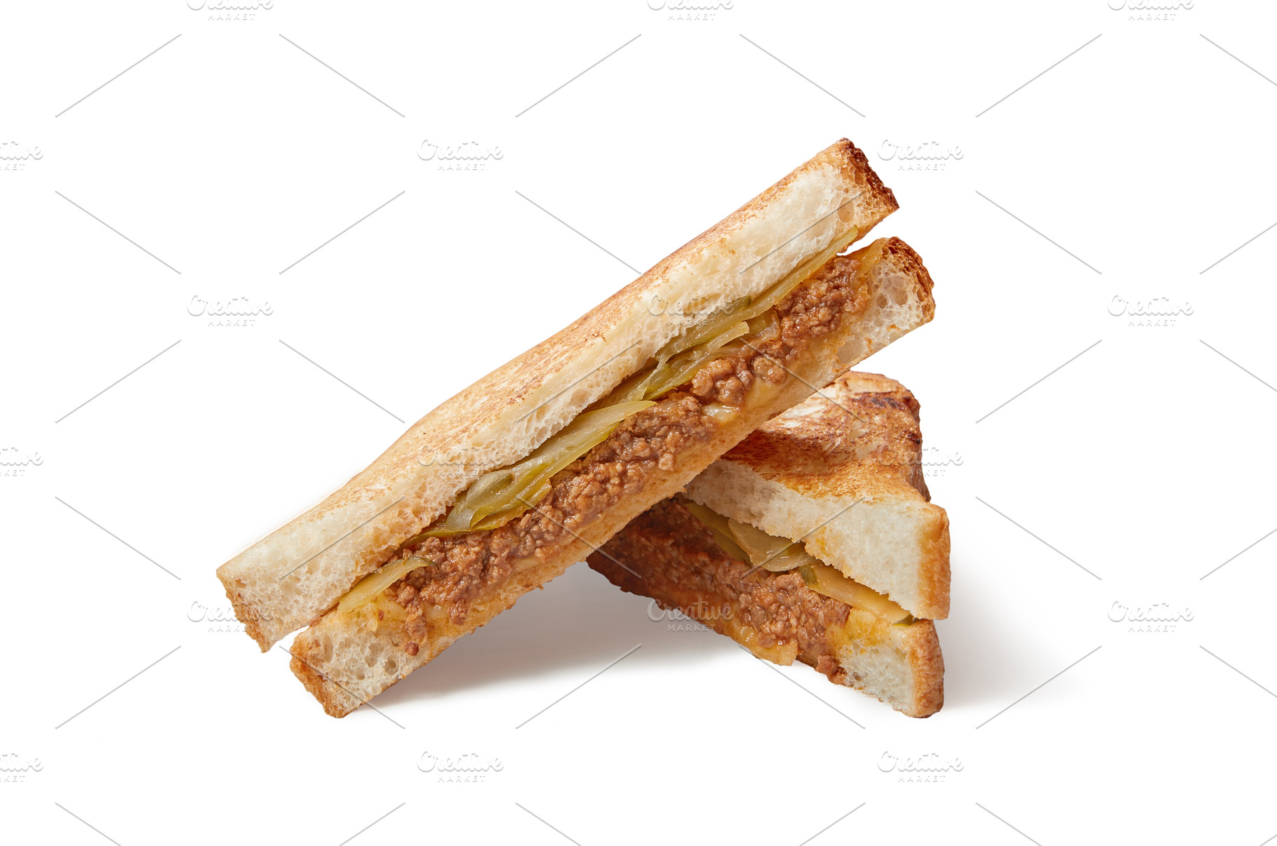 Slices of club sandwich made with, a Food & Drink Photo by Yaroslav Danylchenko