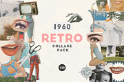 1960s Retro Collage Pack, an Object Graphic by Kaleriia (Thumbnail 1 of 14)