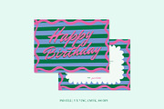 Full Color Birthday Greeting Cards, a Card Template by rzkaamlya (Thumbnail 3 of 5)