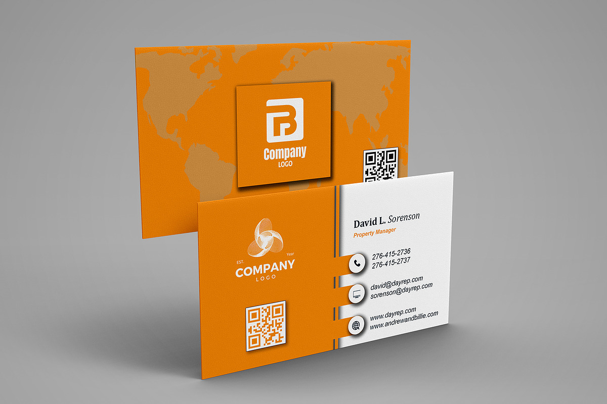 Multipurpose Visiting Card PSD preview 2