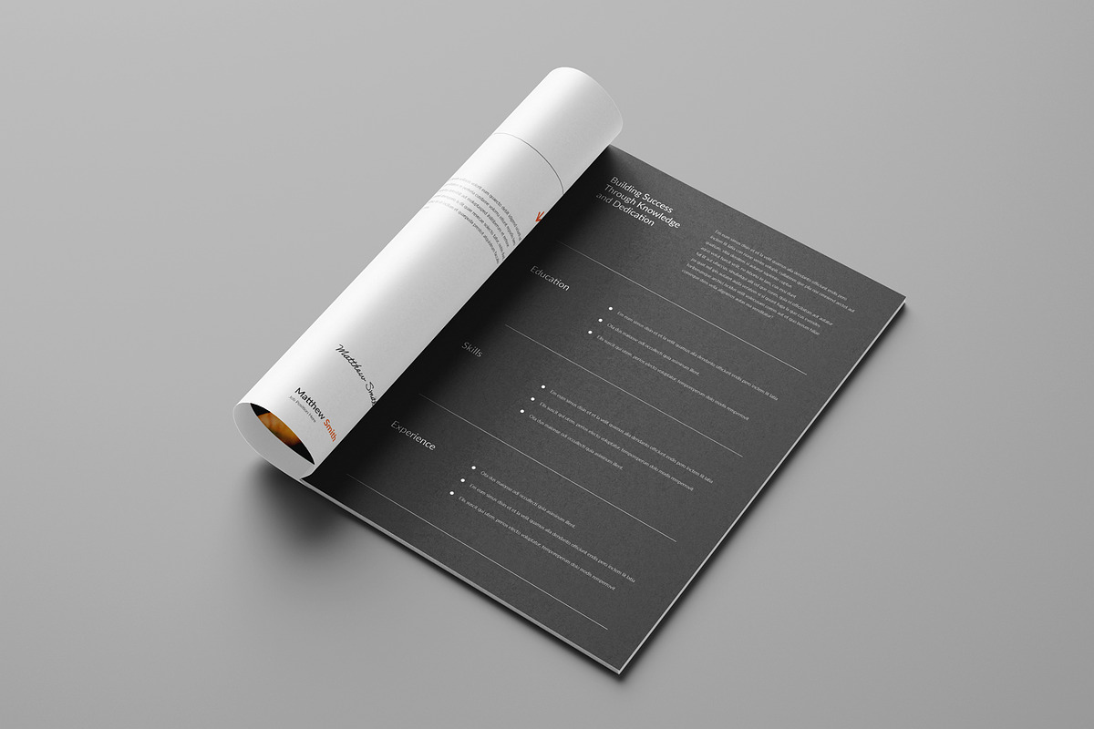 Portfolio Brochure Template, a Brochure Template by Seeing-art (Photo 3 of 11)
