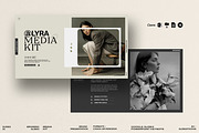Lyra | Media Kit Template, a Presentation Template by slidestock55 (Thumbnail 1 of 13)