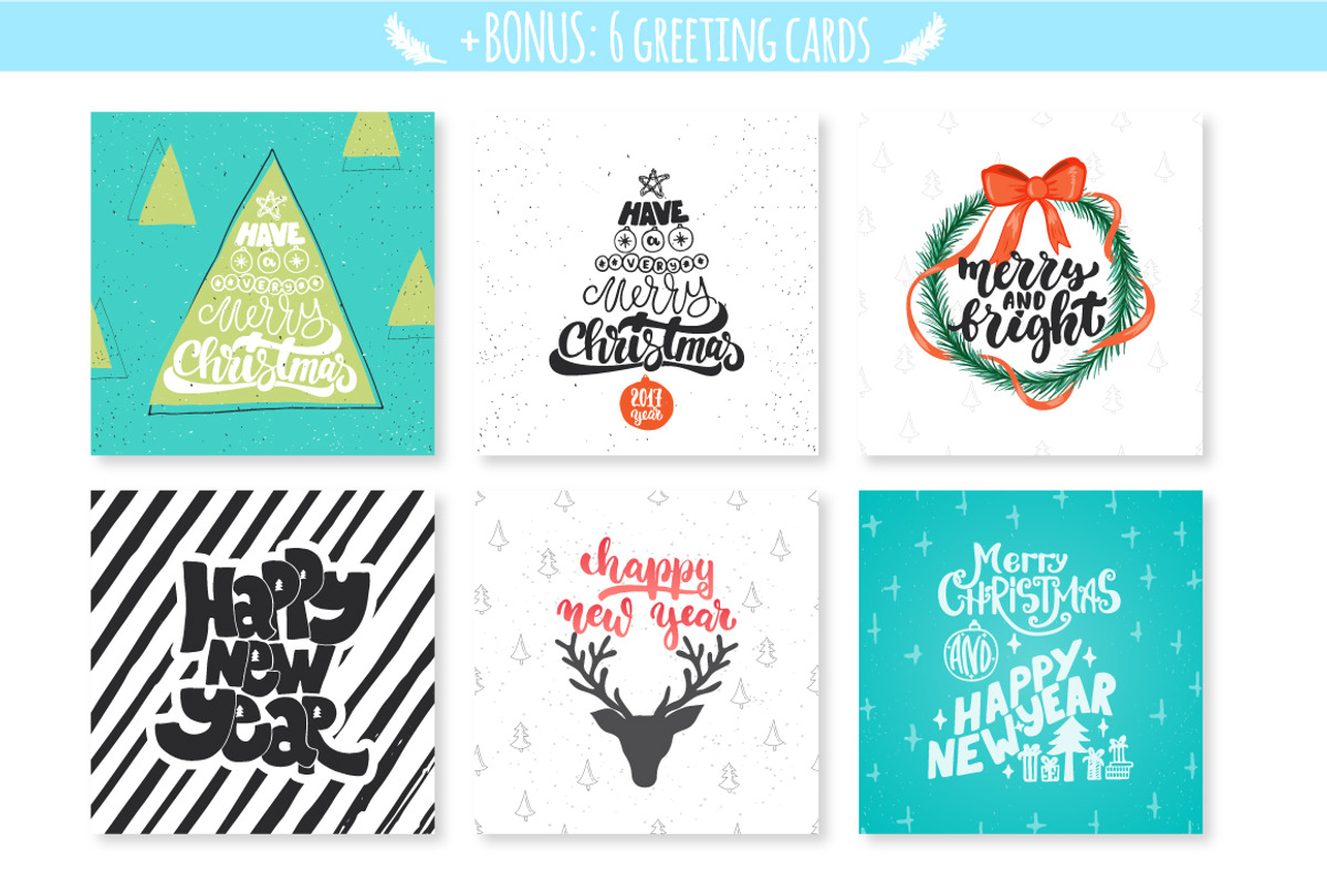 Christmas and New Year overlays set, a Decorative Illustration by Tumana_Net (Photo 6 of 7)