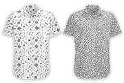 Black & White seamless patterns 90`s, a Pattern Graphic by Vectorchoice (Thumbnail 3 of 7)