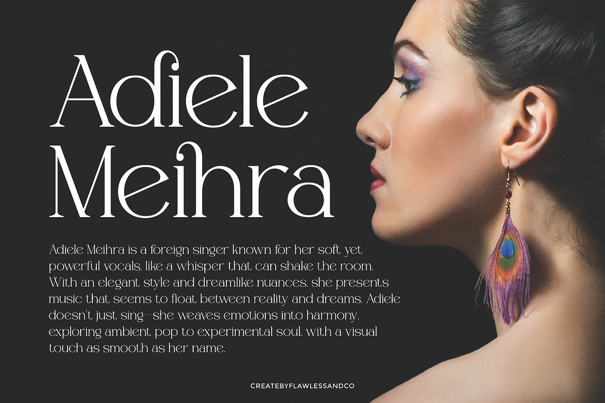 Gevilra - Elegant Serif Font, a Font by Flawless And Co (Photo 4 of 10)