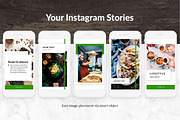 Food - social media template, a Social Media Template by Digital Breath templates (Thumbnail 2 of 4)