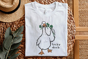 Lucky Duck PNG Sublimation, St, an Illustration by SharpMarketplace (Thumbnail 5 of 9)