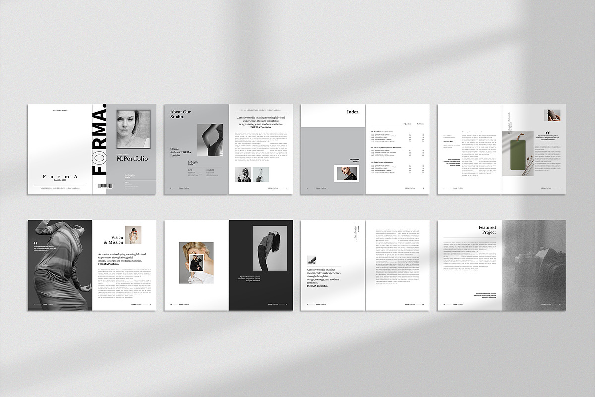 FORMA – Modern Portfolio Brochure, a Brochure Template by TemplateFolio-Shop (Photo 19 of 21)