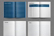 Business Workbook Planner Layout, a Stationery Template by ContestDesign (Thumbnail 3 of 3)