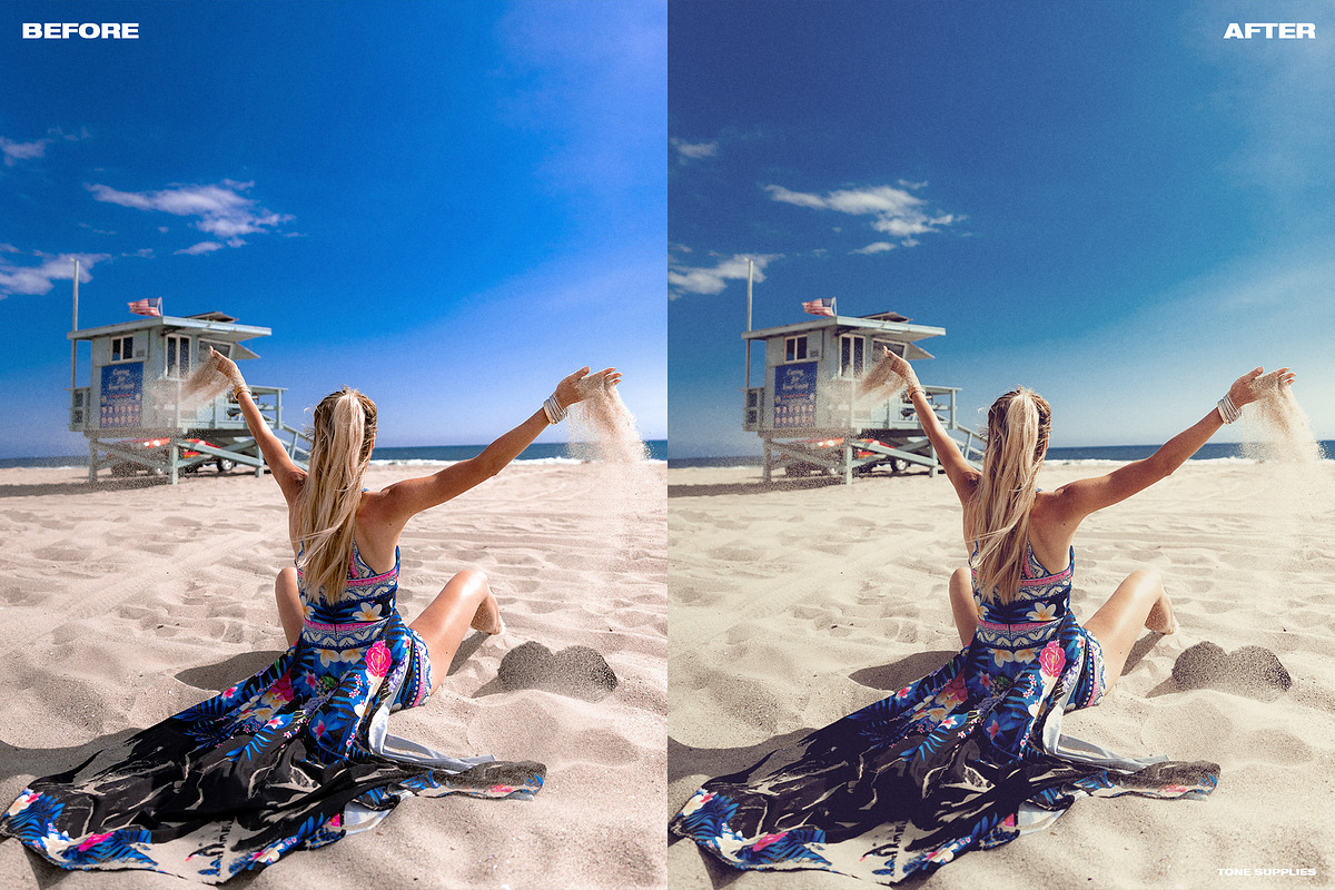 Retro Film LUT Presets Photoshop, a Preset Add-On by TONE SUPPLIES (Photo 7 of 10)
