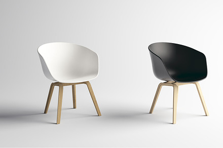 HAY- ABOUT A CHAIR 42, a Furniture 3D Model by Iamjaydesign