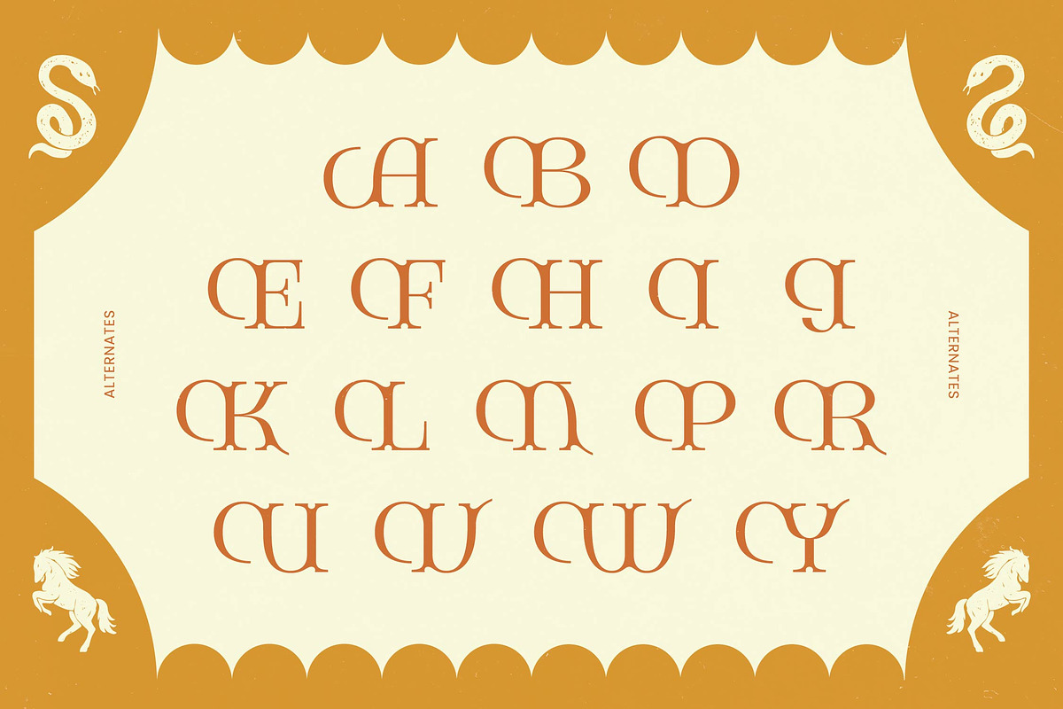 Giqer Western Vintage Serif, a Serif Font by timelesstype.co (Photo 13 of 20)
