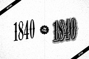 Etch Vintage Graphic Styles, a Layer Style Add-On by Designdell (Thumbnail 2 of 5)
