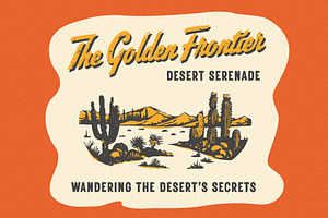 Fendesert - Vintage Stamp Font