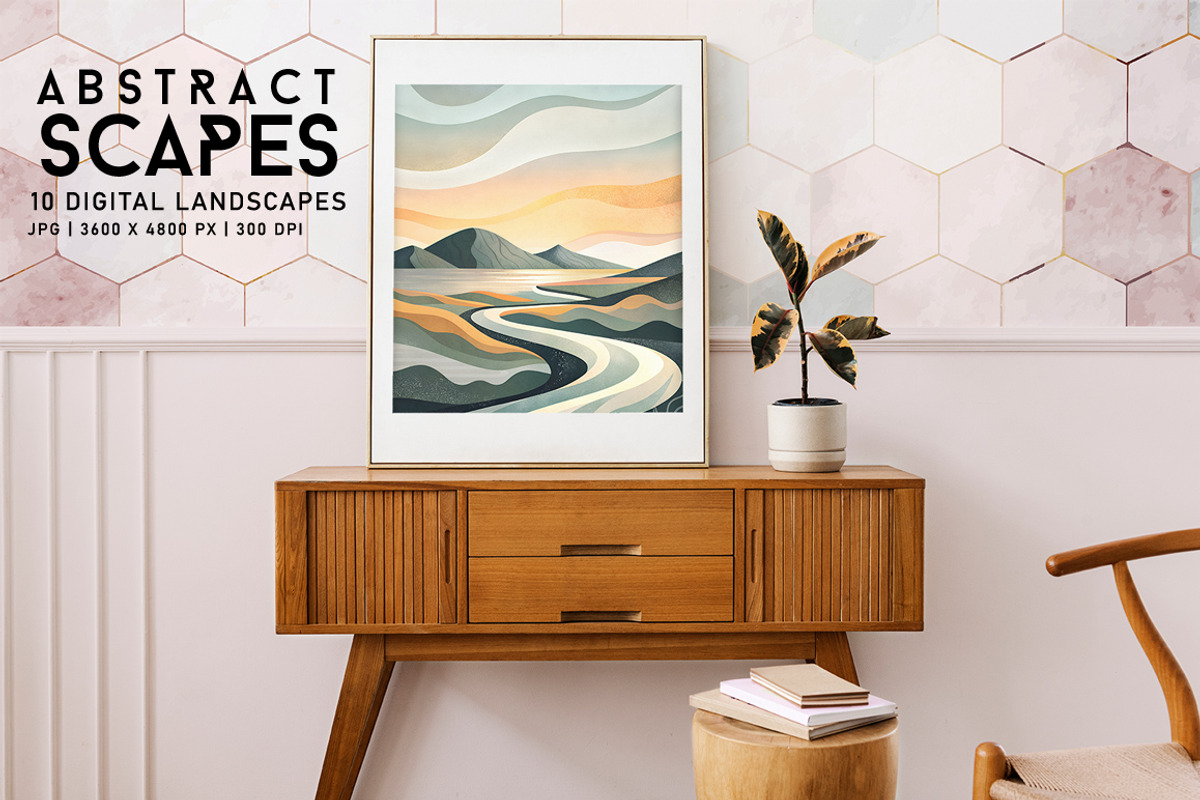 Abstract Scapes, a Decorative Illustration by Digital Art Creations (Photo 8 of 8)