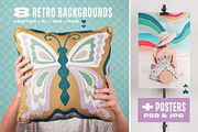 GROOVY Patterns & Backgrounds, a Pattern Graphic by Anugraha Design (Thumbnail 2 of 9)