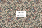 Traditional Kalamkari, a Pattern Graphic by Print Diaries (Thumbnail 1 of 4)