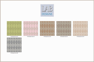 16 Stamped Linen Fabric Textures