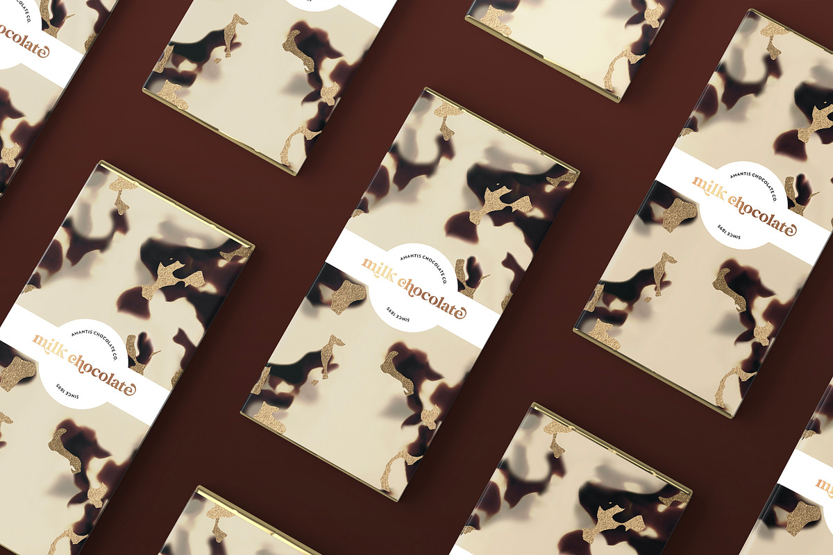 Ivory Tortoiseshell Gold Pattern, a Pattern Graphic by Leysa Flores (Photo 7 of 9)