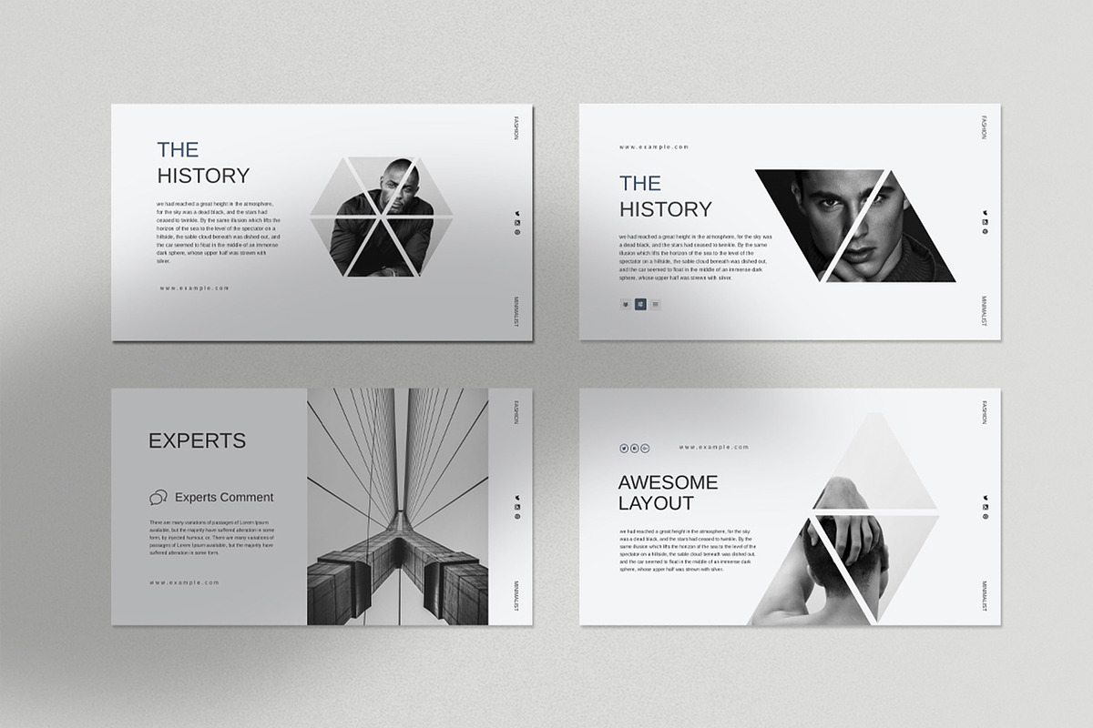 Minim Presentation Templates, a Presentation Template by Dream-Lab (Photo 3 of 7)