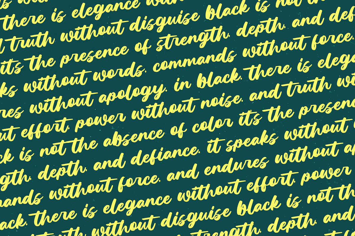 Factun Blacki Bold Calligraphy Font, a Script Font by Letterena Studios Script (Photo 9 of 20)