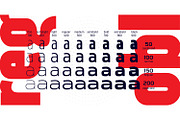 Vogie - Variable San Serif Family, a Sans Serif Font by Ridha-38.lineart (Thumbnail 3 of 11)