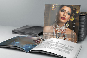 Jewellery Catalog Brochure, a Brochure Template by Template Shop