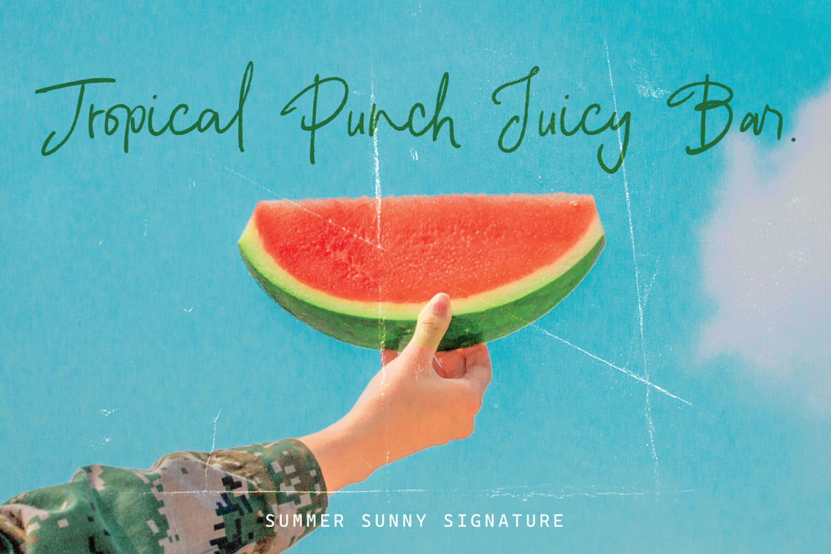 Summer Sunny - Pencil Handwritten, a Handwritten Font by tebaltipislab (Photo 6 of 13)