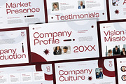 Company Profile Presentation, a Presentation Template by Aiyari Graphic (Thumbnail 1 of 5)