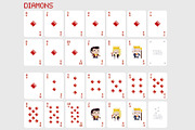 Pixelated Poker Cards, an Illustration by DeLaGranSiete (Thumbnail 4 of 6)