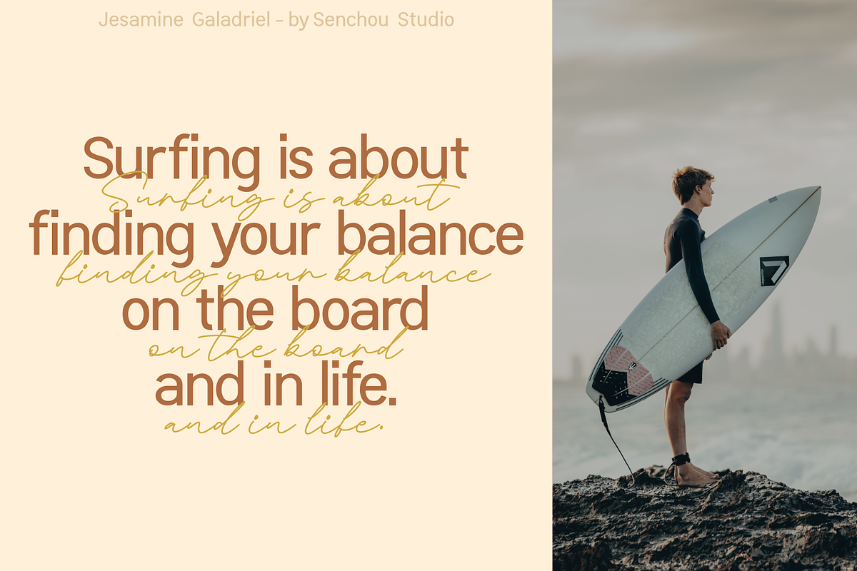Jesamine Galadriel, a Sans Serif Font by Creative Keelik (Photo 10 of 14)