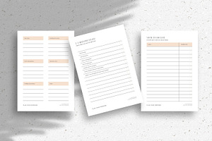 Printable Wedding Planner 43 Pages