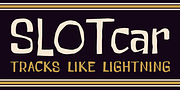 Slot Car, a Handwritten Font by One Eyed Squid (Thumbnail 1 of 7)