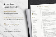 Minimalist CV Template Pack | Canva, a Resume Template by Lux Resume (Thumbnail 9 of 9)