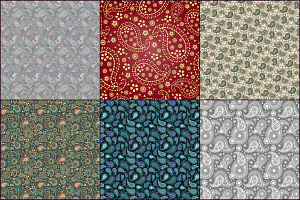 Paisley Variety Digital Papers