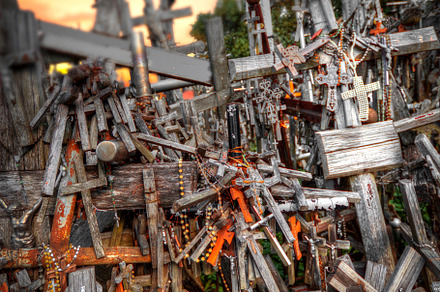 Hill of Crosses, a Photo by Pictures for you!!!!!!!!!