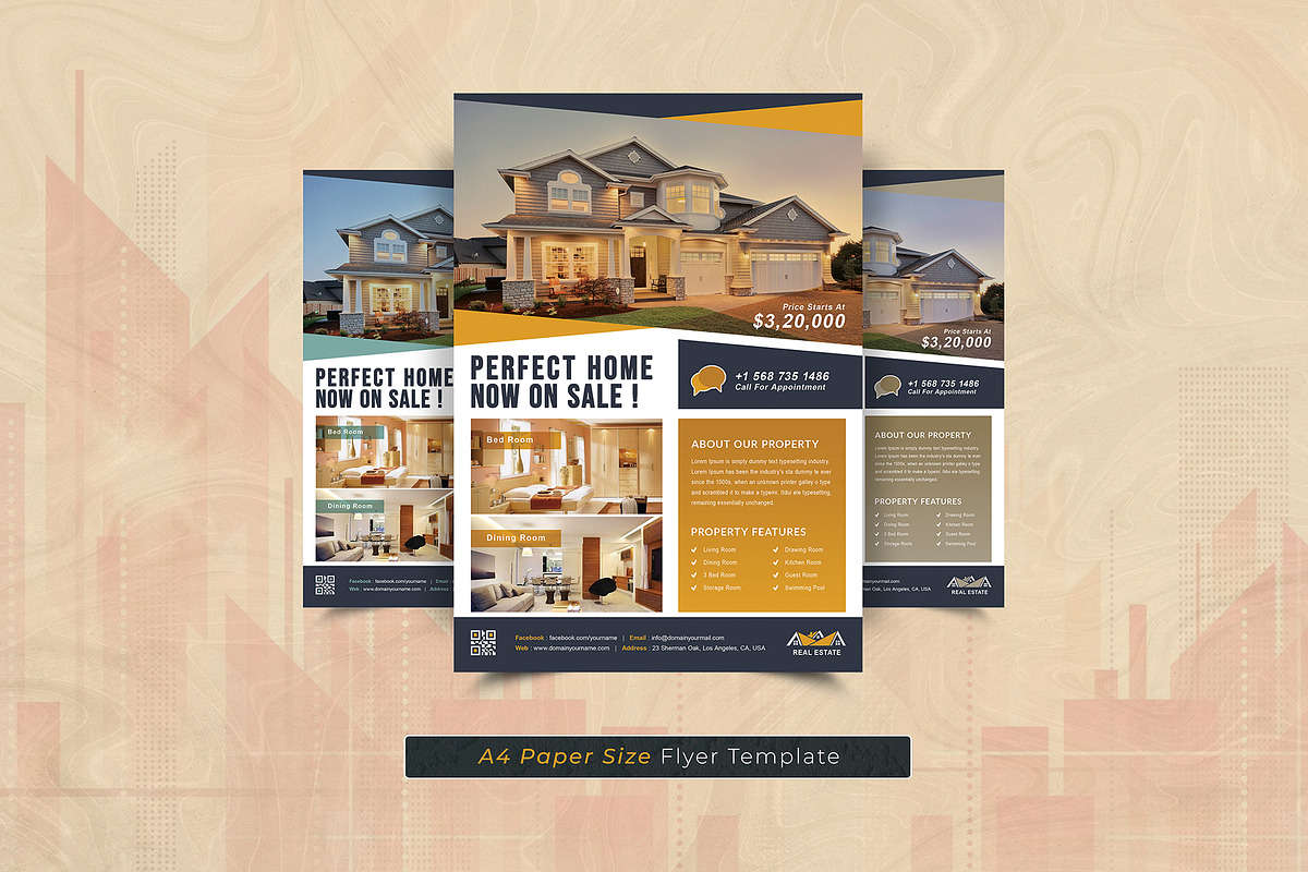 Real Estate Flyer, a Flyer Template by DesignDevisers (Photo 4 of 10)