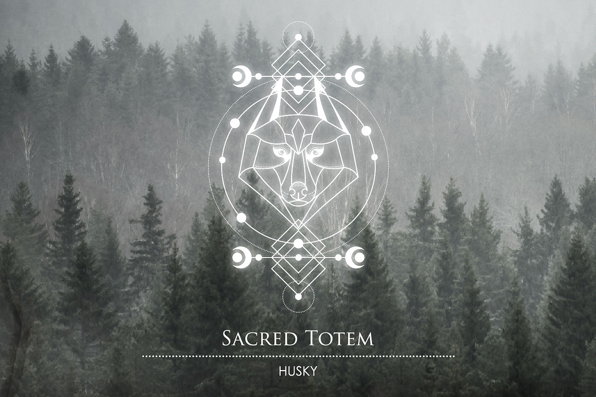 Sacred Geometry Animal Totem, an Animal Illustration by Flo Sacred Art (Photo 2 of 13)