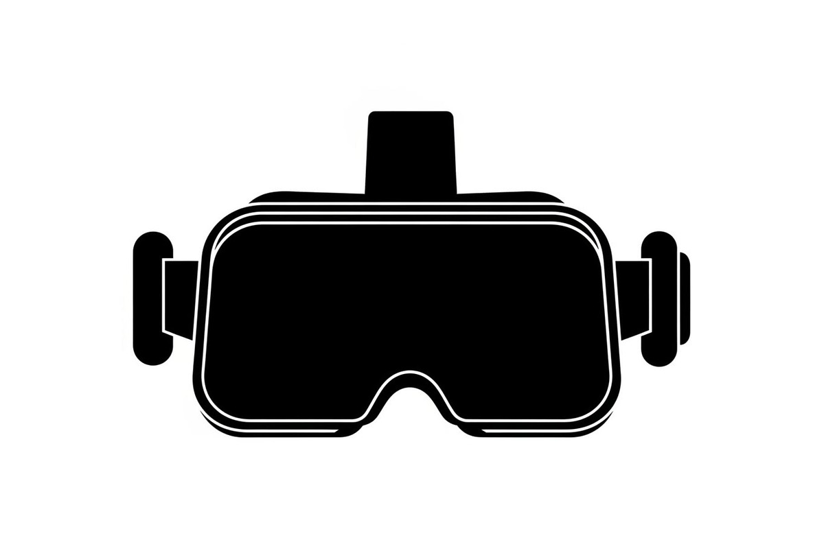 50 VR Goggles Headset Silhouette, an Illustration by yasushie (Photo 51 of 51)