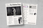 Wedding Newspaper Flyer Template, a Flyer Template by BrandPacks (Thumbnail 5 of 5)