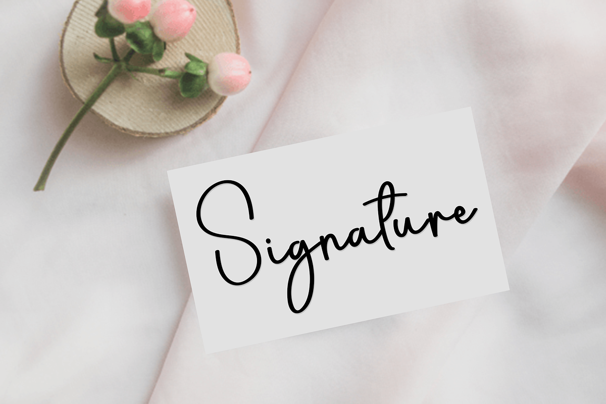 Night Mountain, a Handwritten Font by FreshTypeINK (Photo 7 of 8)