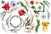 Create Your Own Winter Floral Wreath, an Illustration by Digital Press Creation (Thumbnail 2 of 3)